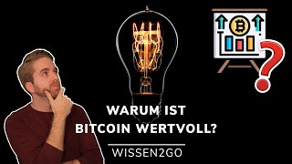 WARUM IST BITCOIN WERTVOLL  WISSEN2GO Shorts [upl. by Remde]