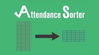 For Addons Store Attendance Sorter Promotional Video [upl. by Olin]