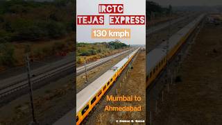 MUMBAI to AHMEDABAD Super Fast Train  Mumbai Central  Ahmedabad IRCTC Tejas Express [upl. by Pauletta]