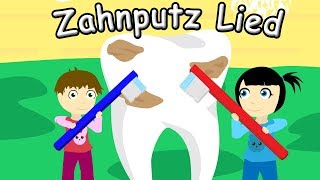 Zahnputz Lied Deutsch  der Zahnputzsong Kinderlieder für Kleinkinder [upl. by Babb24]