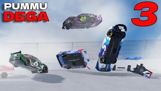 NASCAR Pummu Talladega Ai Crash Compilation 3 [upl. by Atiz]