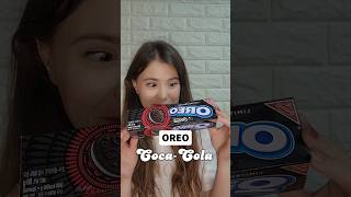 Tu testerais ces Oreo goût Coca 🙈En vrai je mattendais à pire 👀corée food mukbang oreo oreo [upl. by Orella247]