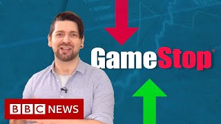 GameStop share trading explained  BBC News [upl. by Aisac]