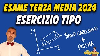 Esame matematica terza media 2024  Esercizio tipo  Mr Supplento [upl. by Jasun]