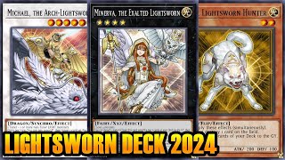 【YGOPRO】 LIGHTSWORN DECK 2024 [upl. by Atirak]