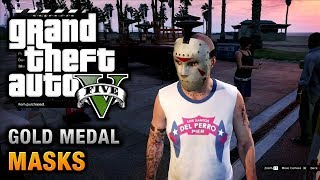 GTA 5  Mission 36  Masks 100 Gold Medal Walkthrough [upl. by Octave]