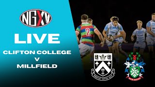 LIVE RUGBY CLIFTON COLLEGE vs MILLFIELD  RYAN BRESNAHAN MEMORIAL [upl. by Atihcnoc]