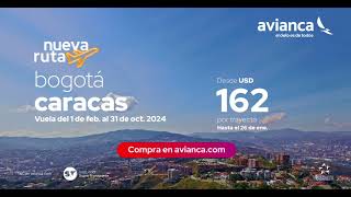 ¡Nueva ruta Bogotá a Caracas [upl. by Anabal]