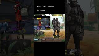 Bro my phone is lagging meme meme aggressivephonk iqooneo7pro freefireshorts headshottrick [upl. by Amsab294]