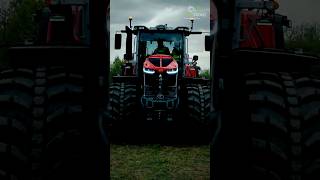 🔴MF 9S😍farming masseyferguson agriculture farming farm farmer rouge red france shorts [upl. by Renault718]