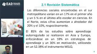 Impacto de aprendizaje autorregulado en el rendimiento académico [upl. by Champaigne]