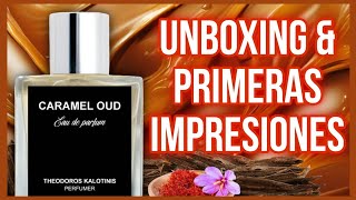 🚨 CARAMEL OUD  THEODOROS KALOTINIS 🚨 Unboxing y primeras impresiones [upl. by Zaid810]