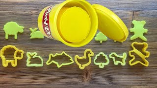 SARI RENGİNİ ÖĞRENELİM  OYUN HAMURU OYUNLARI  PLAY DOH OYUNLARI [upl. by Bagley631]