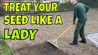 SIMPLE TOOLS for seeding a lawn  Its NOT TOO LATE to SEED your lawn [upl. by Hobart120]