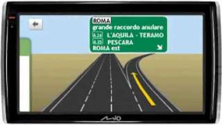 Nuovi navigatori gps Mio Moov Spirit  TVtech [upl. by Casia]