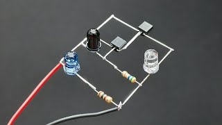 How To Make a proximity sensor Using BC547 NPN transistor  IR LED  photo Diode and LED [upl. by Oiznun]