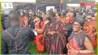 Awieye ne asem performed by Gifty Donkor herself at NPP Chairmans funeral [upl. by Tricia]