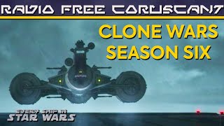 EVERY SHIP and VEHICLE in The Clone Wars Season 6 The Lost Missions [upl. by Hubey789]