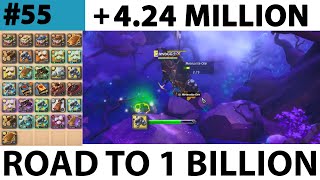 SOLO GATHERING TO ONE BILLION SILVER  Albion Online [upl. by Hepza]