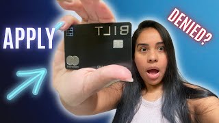 Bilt Credit Card Review WATCH ME APPLY [upl. by Drarreg]