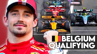 Belgium Grand Prix Qualifying  F1 2024 LIVE [upl. by Stultz]