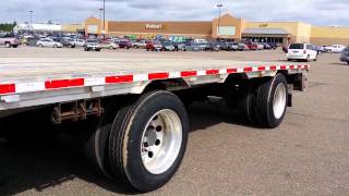 How To Slide Tandems On A Split Axle Trailer [upl. by Silden20]