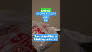 Day 01  Sirf 15 ghante me kmaye 176  Zomato delivery 30 days challenge zomatodelivery shorts [upl. by Ojela556]