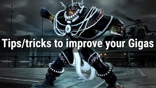 Tips and tricks to improve your Gigas and things you shouldnt do  Tekken 7 gigas guide [upl. by Aniloj]