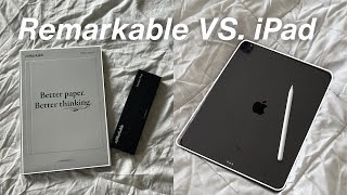 Remarkable vs iPad  How to choose in 2024 [upl. by Prinz242]