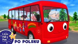 Czerwony autobus  Koła autobusu  Piosenki dla dzieci po polsku  30 minut  Little Baby Bum [upl. by Symon]