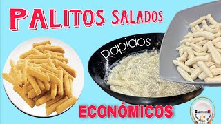 PALITOS Salados 👉 Sequitos  FACIL y ECONOMICOS [upl. by Dole59]