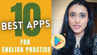 10 English Practice Apps which I highly recommend [upl. by Levine854]