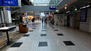 Transfer at Düsseldorf Airport  A80 to A63  Germany  050824 [upl. by Feirahs163]