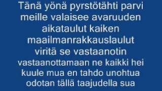 Aknestik  Avaruuden aikataulut lyrics [upl. by Goldie660]