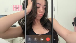 ASMR  Victoria’s Secret Angel FaceTime’s You [upl. by Imak]