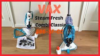 Vax Steam Fresh Combi Classic S86 SF CC Review amp Demo [upl. by Tedmann]