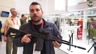 Kalashnikov AK200 series assault rifles and AM17 compact assault rifle Army2018 [upl. by Anomis]