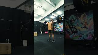 Split and Jerk crossfitter crossfit motivation rm 65kg [upl. by Cherida]