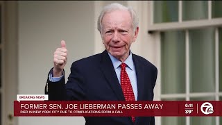 Former US Sen Joe Lieberman dead at 82 [upl. by Tildy]