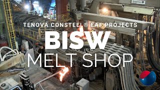 TENOVA Consteel® EAF melt shop in BISW Bangkok Thailand [upl. by Anglim413]