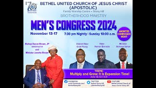 BUC Stony Hill  Mens Congress 2024 Night 1 Nov 13 2024 [upl. by Isac727]