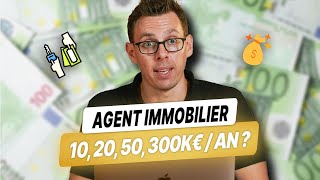 Salaire Moyen dun Agent Immobilier [upl. by Olmstead]