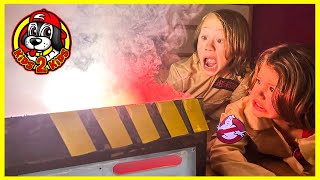 Kids Pretend 👻 CALEB amp ISABEL ARE GHOSTBUSTERS IN REAL LIFE  COMPILATION [upl. by Chastity518]