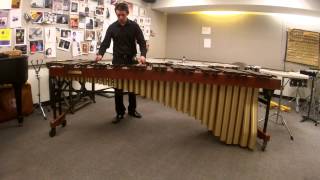 Hovhaness Fantasy on Japanese Wood Prints  Omar ElAbidin  Marimba [upl. by Daveen]