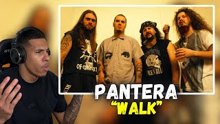 FIRST TIME HEARING Pantera  Walk  REACTION [upl. by Certie]