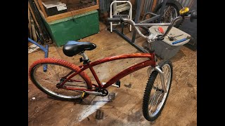 Red Next Klunker Bike Build [upl. by Aden31]