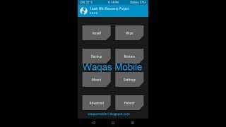 TWRP Recovery Samsung j3j320fn Full Workong By waqas Mobile [upl. by Wilkey627]