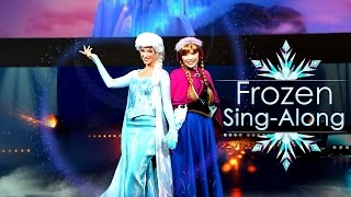 Frozen SingAlong  Disneyland Paris [upl. by Noemad648]