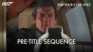 FOR YOUR EYES ONLY  Opening Scene – Roger Moore  James Bond [upl. by Andrus]