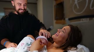 The birth of our son  labor and delivery vlog [upl. by Hgielac]